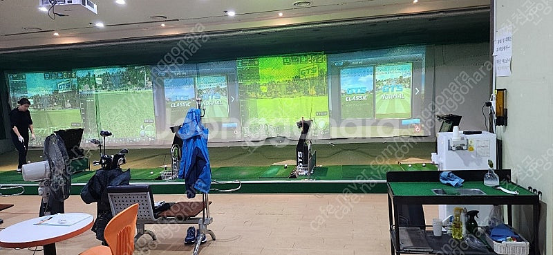 AS 걱정 없는 GTS 스크린 골프기계, 중고로 싸게 드립니다--4